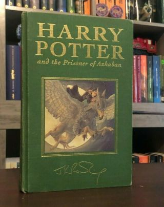Rare 1st Print Deluxe Edition Harry Potter And The Prisoner Of Azkaban,  Rowling