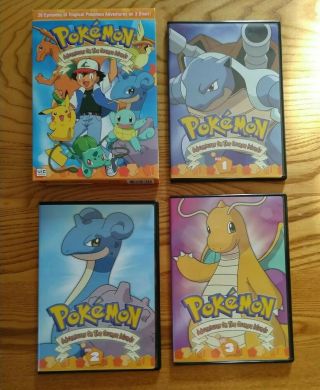 Pokemon Adventures On The Orange Islands Dvd Box Set Rare Oop Holy Grail 2008