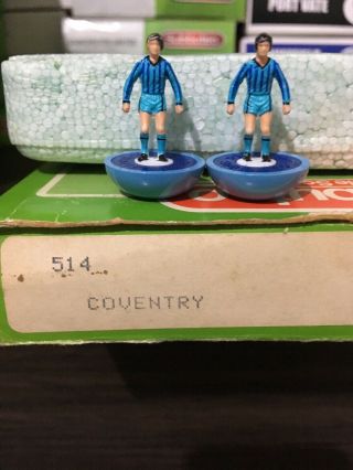 Subbuteo Lw Team - Coventry City Ref 514.  Lovely Team.  Rare