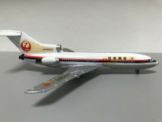 Rare Aero Mini Japan Airlines 727 Diecast Model W/orig Cardboard Box