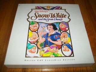 Snow White And The Seven Dwarfs 3 - Laserdisc Ld Box Set Rare