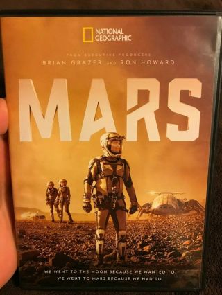 Mars : Season 1 (2017) 3dvd Oop Rare (national Geographic) Tyson Musk