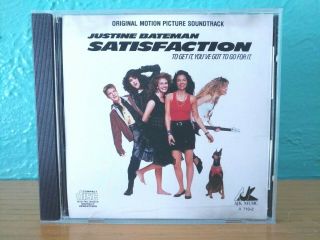 Satisfaction Soundtrack - Justine Bateman & The Mystery 1988 Cd Ajk Music Rare