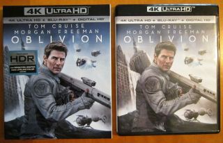 Oblivion (blu - Ray Only) Tom Cruise - Includes Rare Slipcover No 4k,  No Digital