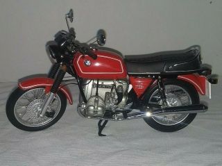 Schuco R90/s Bmw Motorcycle Diecast Model R 75/6 Rare Red Color