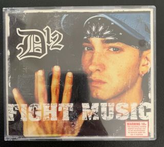 D12 ‘fight Music’ Eminem Cd Australian Single Rap Hip - Hop Rare
