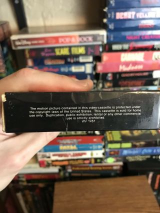 ZOMBIE VHS 1981 Wizard Video Lucio Fulci Tisa Farrow 1979 RARE CULT HORROR GORE 6