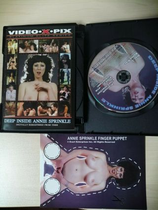 Deep Inside Annie Sprinkle (3 DVD set with 24 page booklet) VERY RARE 4