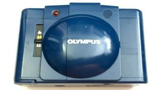 Rare City Blue Olympus Xa2 35mm Rangefinder Film Camera