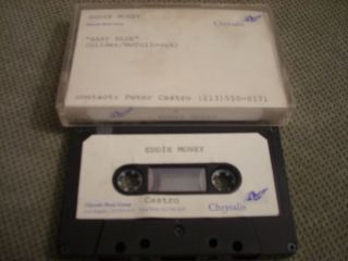 Rare Promo Eddie Money Demo Cassette Tape Baby Blue Sweeney Todd Bryan Adams Un