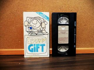 Ziggys Gift (VHS 1982) by Tom Wilson - Christmas - 30 minutes,  RARE 5
