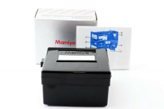 Rare Mamiya 645 220 Film Back Holder For M645 From Japan W/box Instruction 31