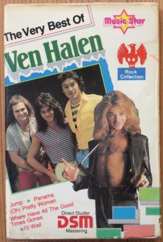 Van Halen - The Very Best Of - Rare Unofficial Musicstar Malaysian Edition Vg