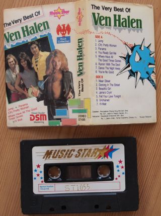 VAN HALEN - THE VERY BEST OF - RARE UNOFFICIAL MUSICSTAR MALAYSIAN EDITION VG 2