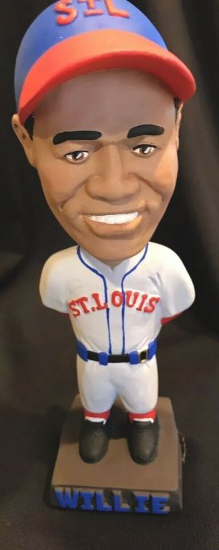 Willie Wells St.  Louis Stars Bobblehead Negro League,  Hall Of Fame Rare