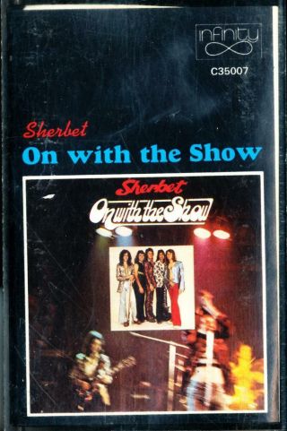 Sherbet On With The Show Rare Australian Cassette Tape -
