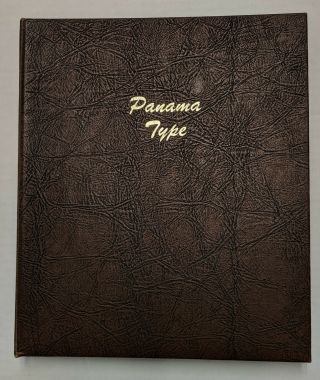 Dansco Republic Of Panama Type Set Book Ablum Out Of Print Rare