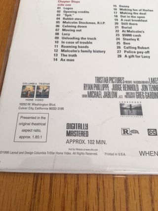 Homegrown Widescreen AC - 3 Laserdisc - Billy Bob Thornton & Jon Bon Jovi - RARE 3