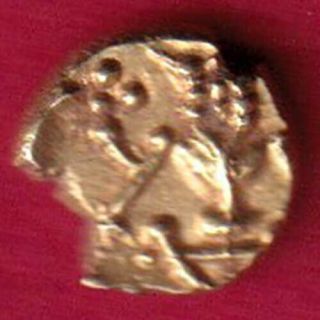 Kingdom Of Mysore - " Kanthirava " - Gold Fanam - Rare Coin Ba21