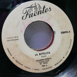 Wganda Kenya La Botellita Very Rare Latin Funk Colombia 34 Listen