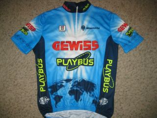 Biemme Gewiss Playbus Team Cycling Jersey Xl 52 Bike Bicycle Cycle Italy Rare