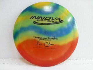 Innova Champion Kc Pro Teebird Disc Golf 175g Fly Dye 11x Eleven Rare Pfn Oop