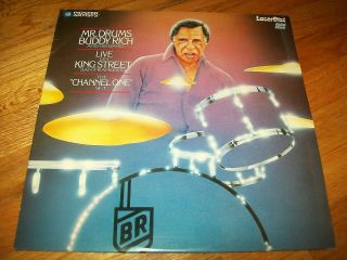Mr.  Drums Buddy Rich And His Band Laserdisc Ld Very Good Very Rare Music