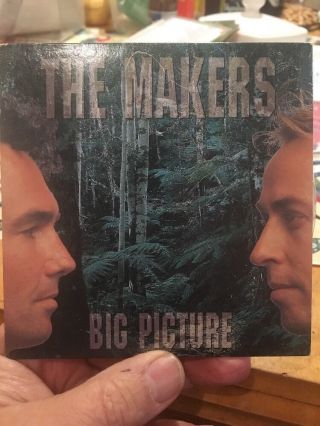 The Makers Big Picture Cd Single Rare Card Sleeve Eddie Raynor Ex Split Enz
