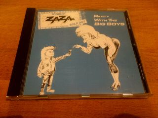 Zaza Party With The Big Boys Cd 1991 Very Rare Oop Neil Zaza