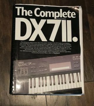 The Complete Dx7ii - Rare Book Howard Massey - The Book To Learn Fm Dx7 Dx5 Dx1