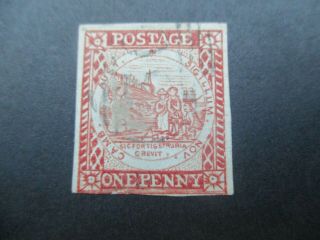 Nsw Stamps: 1d Sydney Views - Rare (c88)