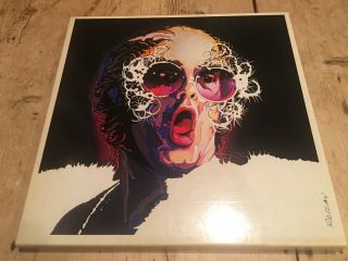 Rare 1979 Elton John 5 Lps Vinyl Box Set,  Poster Roslav Szaybo Lsp 14512 N/mint