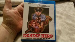 Deadly Hero Bluray Dvd Code Red Ivan Nagy Deborah Harry Cult Oop Rare Grindhouse