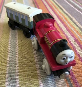 Learning Curve Thomas Train Wooden Rare Surprised Face Rheneas & Coach