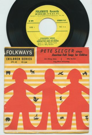 Rare Folk/children Ep - Pete Seeger - American Folk Songs For Children - Folkways