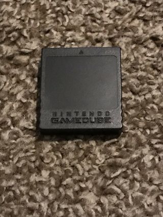 Official Nintendo Gamecube Memory Card Dol - 014 251 Block 100 Rare