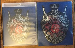Psycho Cop Returns Blu Ray/dvd - Vinegar Syndrome - Rare Oop Slipcover
