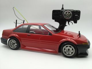 Rare Redcat Racing Electric Rc Car 4wd Hpi Racing 1984 Toyota Corolla Coupe Body