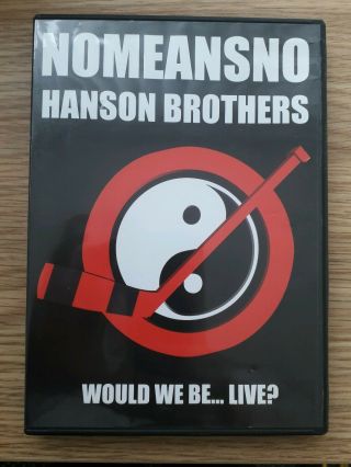 Nomeansno / Hanson Brothers Live Dvd (rare) Punk 