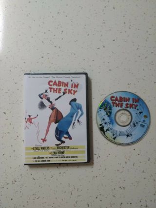 Cabin In The Sky (dvd) Ethel Waters Lena Horne /duke Ellington 1943 Rare