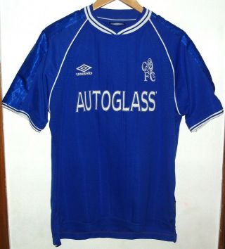 Chelsea 1999 Rare Authentic Football Shirt By Umbro Medium