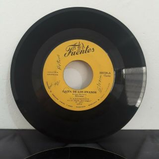 Piano Negro " La Yema/gaita De Los Enanos " Fuentes Rare 45rpm Records