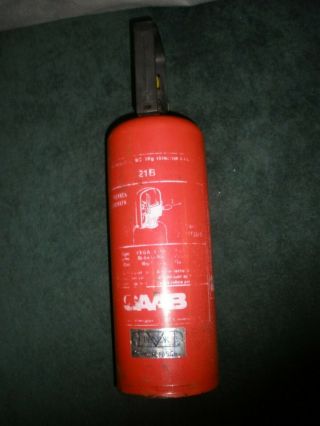 Classic Saab Fire Extinguisher Part 21b Rare