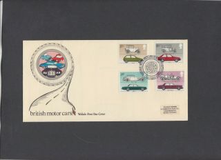 1982 British Motor Cars Veldale First Day Cover.  Rarely Seen.