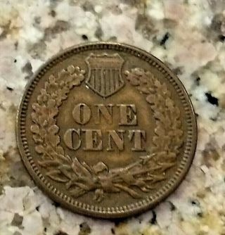 RARE 1868 BROWN U.  S INDIAN HEAD PENNY CLEAR SHARP DATE DETAILS NO/RES 2
