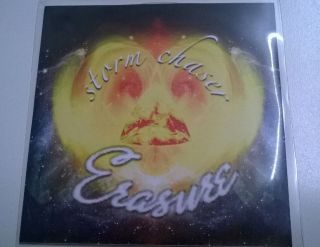 Erasure Storm Chaser Radio Edit Promo Cd Single With Rare Edit - Cyndi Lauper