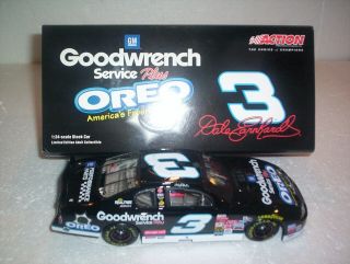 2001 DALE EARNHARDT SR VINTAGE 3 GOODWRENCH OREO COOKIE 1/24 RARE ONLY 4,  008 2