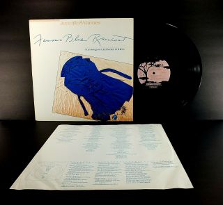 Jennifer Warnes " Famous Blue Raincoat " Ex/ex Rare 1986 Us Orig.  1st Edition