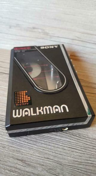 Vtg Sony Wm - 30 Full Metal Body Walkman Cassette Player With Case Very Rare