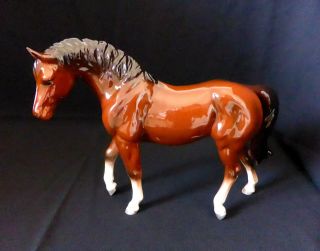 Rare Shafford ? Japan Vintage 8.  75 " Porcelain Figurine Horse Ornament Figure